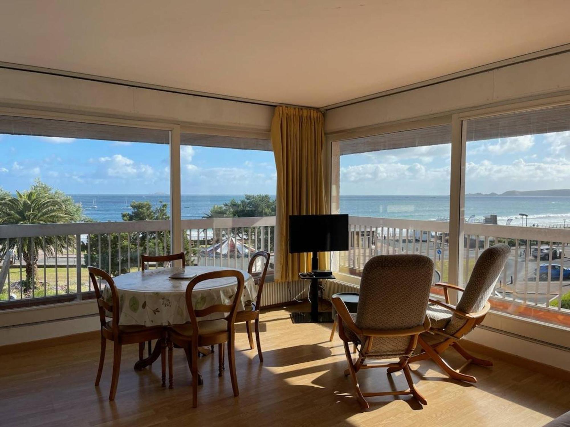 Appartement Avec Terrasse, Parking, Plage De Trestraou A Perros-Guirec - Fr-1-368-350 Luaran gambar